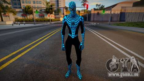 Spiderman Web Of Shadows - Blue Crystal Suit für GTA San Andreas