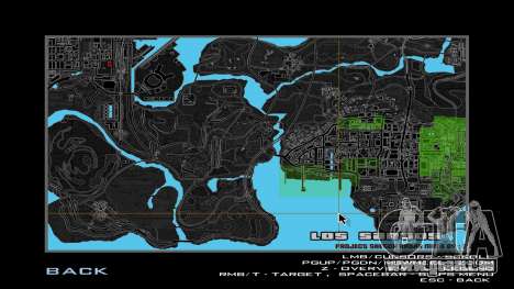 Sketch Radar (Black) für GTA San Andreas