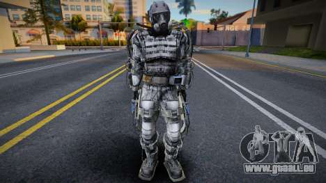 Membre du groupe X7 dans un exosquelette de S.T. pour GTA San Andreas