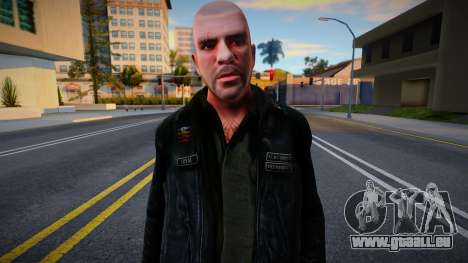 Johnny Klebitz - Lost MC Biker pour GTA San Andreas