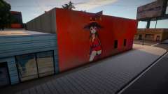 Mural Megumin Konosuba pour GTA San Andreas