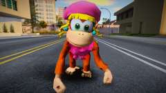 Dixie Kong from Super Smash Bros. Brawl für GTA San Andreas