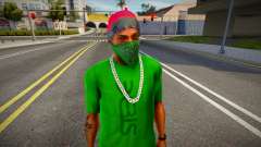 Winter Skully Hat for CJ pour GTA San Andreas