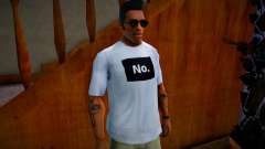 T-shirt No. für GTA San Andreas