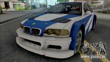 BMW M3 GTR (NFS Most Wanted Intro Cutscene) pour GTA San Andreas