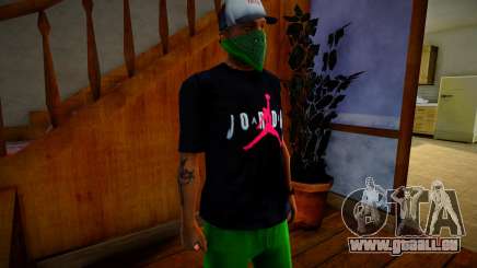 Nike Air Jordan T-Shirt für GTA San Andreas