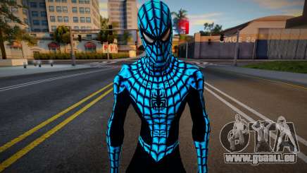 Spiderman Web Of Shadows - Blue Crystal Suit für GTA San Andreas
