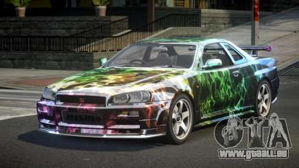 Nissan Skyline R34 ZR S6 für GTA 4