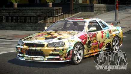 Nissan Skyline R34 ZR S10 pour GTA 4