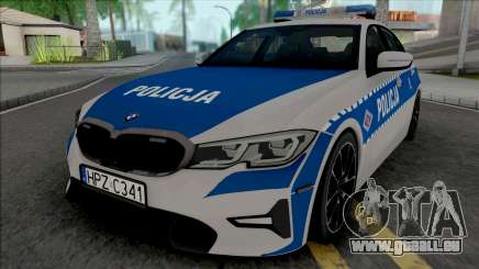 BMW 3-er G20 Policja pour GTA San Andreas