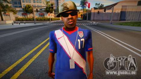 Guy in soccer jersey pour GTA San Andreas