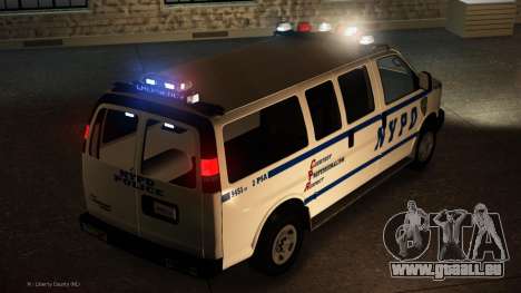 Chevrolet Express 2010 NYPD (ELS) für GTA 4