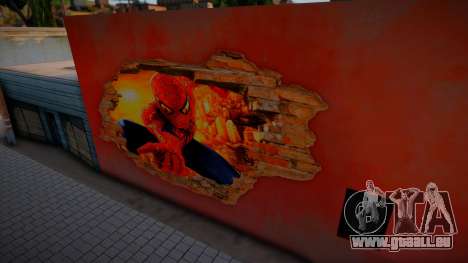 Spiderman Mural für GTA San Andreas