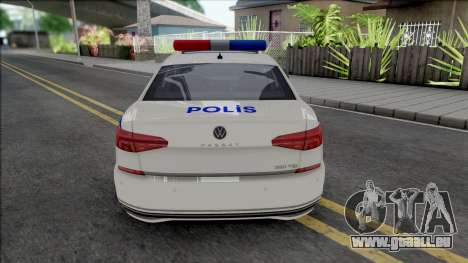 Volkswagen Passat 380 TSI Turkish Police für GTA San Andreas