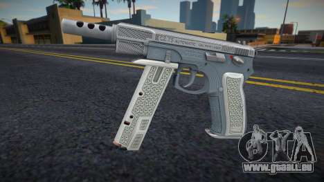 CZ75-Auto Tread Plate pour GTA San Andreas