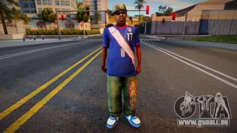 Guy in soccer jersey pour GTA San Andreas