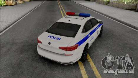 Volkswagen Passat 380 TSI Turkish Police für GTA San Andreas