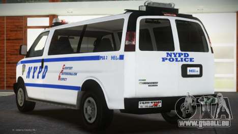 Chevrolet Express 2010 NYPD (ELS) pour GTA 4