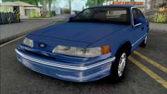 Ford Crown Victoria 1992 [IVF VehFuncs] für GTA San Andreas