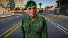 Soldat dans un béret vert pour GTA San Andreas