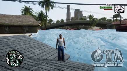 Water Level Flood Roof with Waves pour GTA San Andreas Definitive Edition