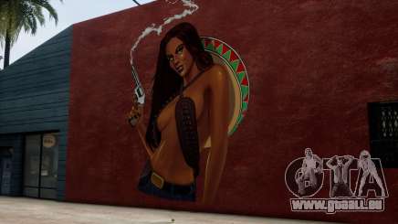 Mexican Cowgirl HD für GTA San Andreas Definitive Edition