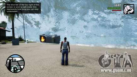 Water Level Tsunami 1 für GTA San Andreas Definitive Edition