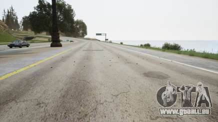 Entfernen von gerissenen Reifen auf der Strecke für GTA San Andreas Definitive Edition