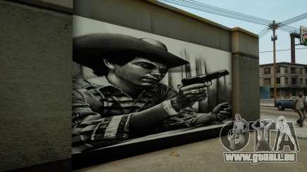 Chalino Sanchez mural pour GTA San Andreas Definitive Edition