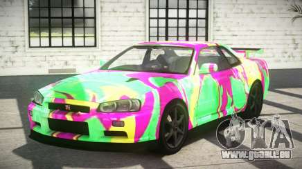 Nissan Skyline R34 Zq S10 für GTA 4