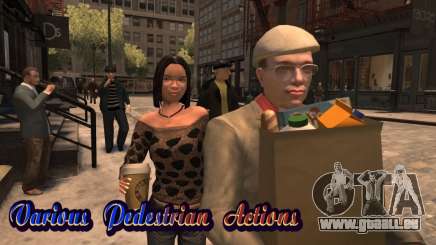 Various Pedestrian Actions pour GTA 4