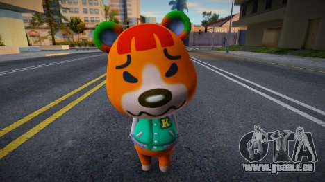 Animal Crossing - Pudge für GTA San Andreas