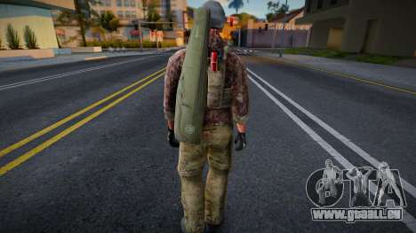 Soldat en uniforme pour GTA San Andreas