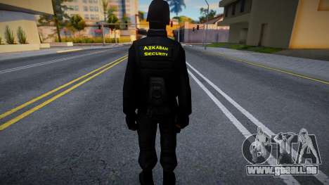 Azkaban Security Tactical Uniform pour GTA San Andreas