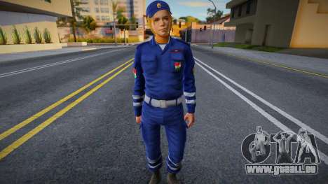 Magyar Női Katasztrófavédelemi Skin pour GTA San Andreas