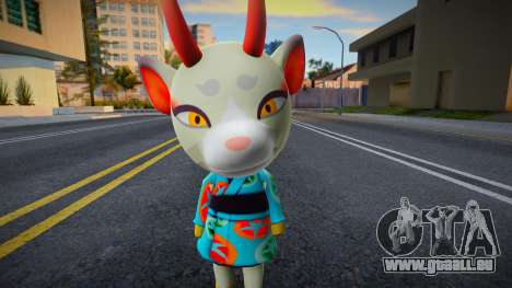 Animal Crossing Shino pour GTA San Andreas