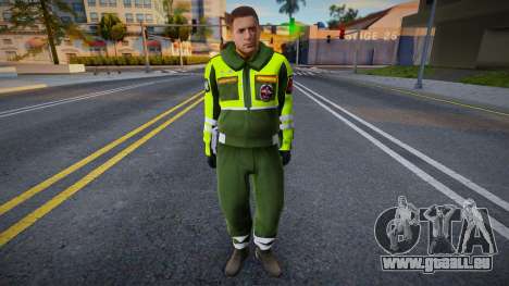 VAI-Leutnant in Winteruniform für GTA San Andreas