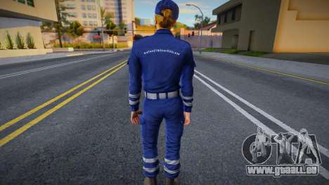 Magyar Női Katasztrófavédelemi Skin pour GTA San Andreas