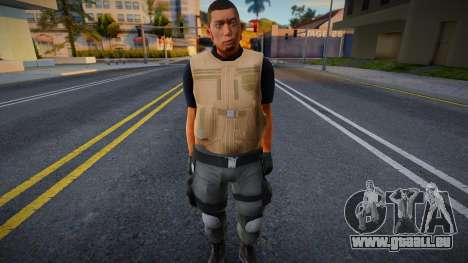 Merryweather Skin from GTA V 4 pour GTA San Andreas