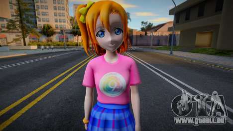 Love Live - Tshirt 153 pour GTA San Andreas