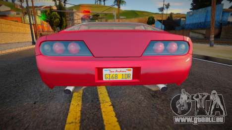 San Fierro License Plate (New York Style) für GTA San Andreas