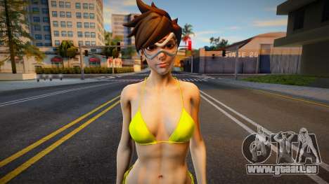 Tracer Bikini from Overwatch für GTA San Andreas