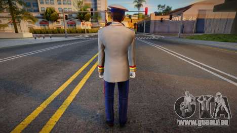 Zeremonielle Uniform des Generals für GTA San Andreas