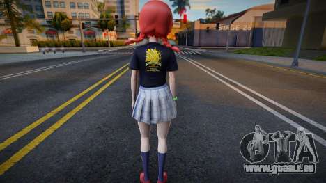 Love Live - Tshirt 78 für GTA San Andreas