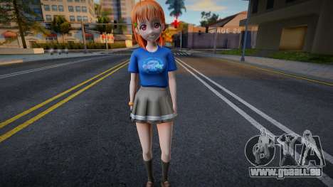 Love Live - Tshirt 9 pour GTA San Andreas