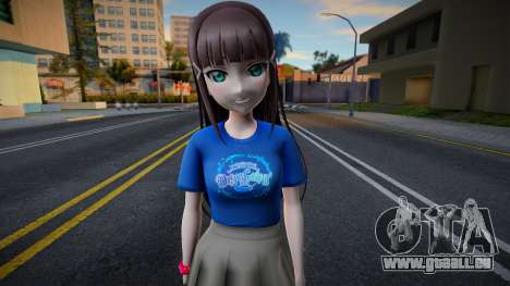 Love Live - Tshirt 8 pour GTA San Andreas