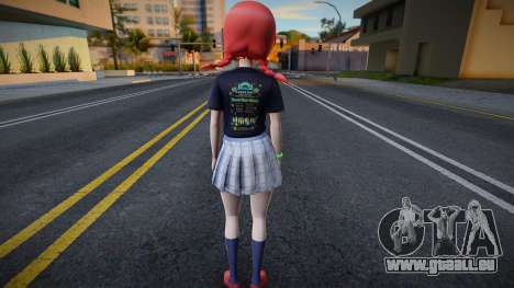 Love Live - Tshirt 130 für GTA San Andreas