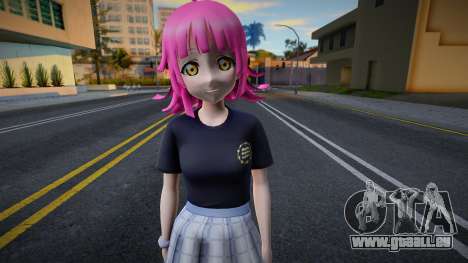 Love Live - Tshirt 64 für GTA San Andreas