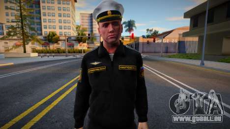 Marin de la Marine en uniforme de bureau pour GTA San Andreas