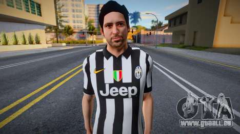 Gonzalo Higuaín pour GTA San Andreas